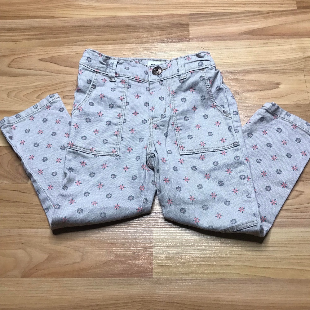 Cute Floral Print Pants